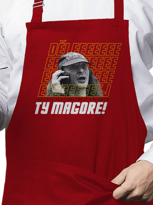 B18: Jiří Kára zástěra Red