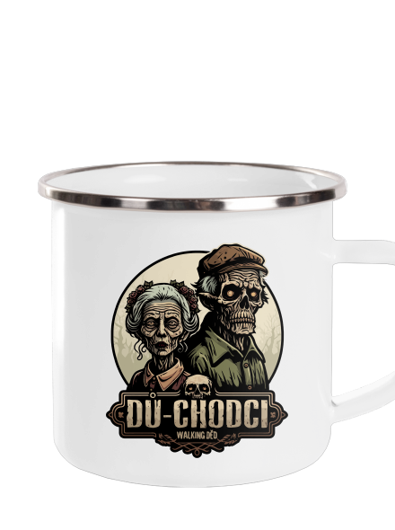 Dů-chodci plecháček White