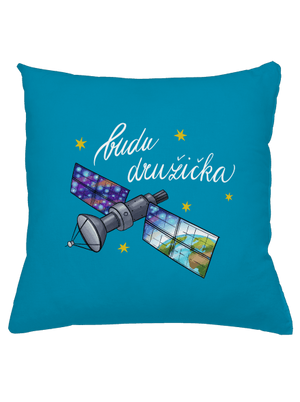 Budu družička polštář Blue Turquoise