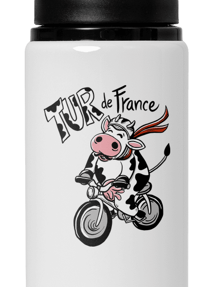 Tur de France lahev na vodu White