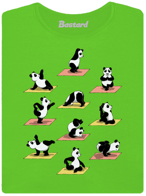 Pandí jóga dámské tričko Apple Green