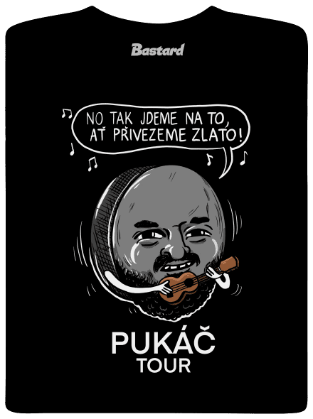 Pukáč tour pánské tričko Black