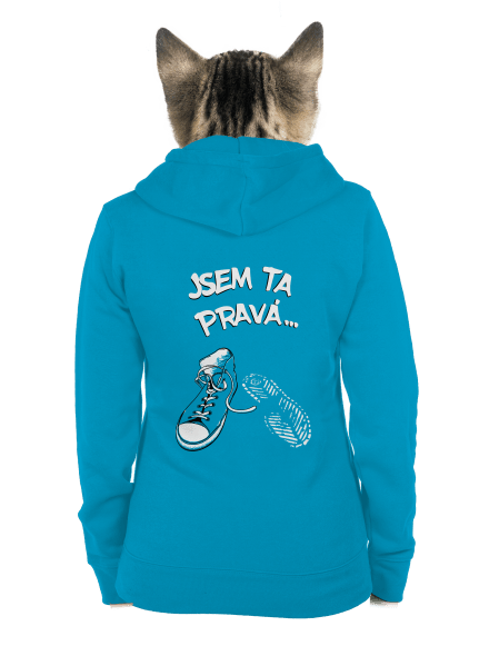 Hledám tu pravou dámská mikina na zip Blue Atol