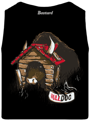 Bulldog pánské tílko Black