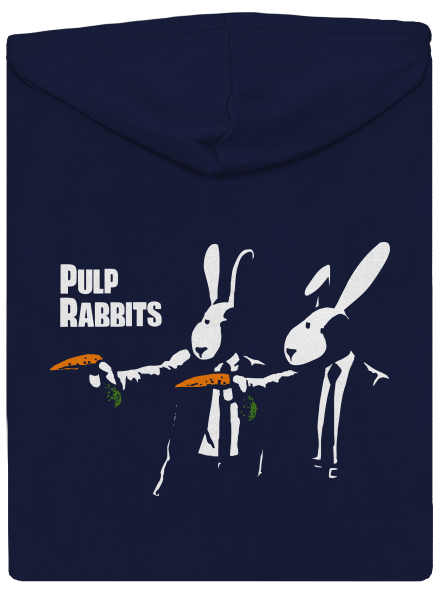 Historky z klobouku pánská mikina na zip Navy