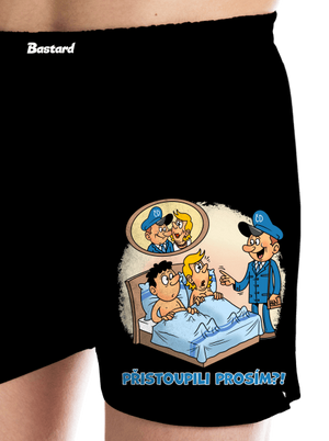 Přistoupili pánské trenky Black