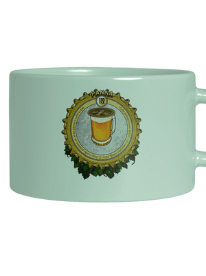 Pivní horoskop: Panna hrnek makronka Mint Macaron