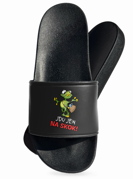 Jdu na skok pantofle Black