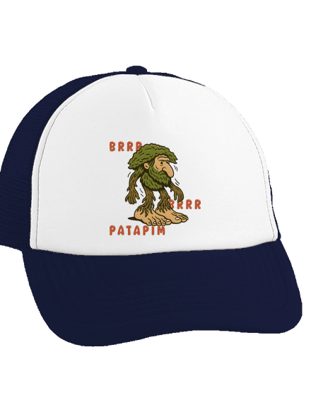Brrr Brrr Patapim – Italian Brainrot kšiltovka truckerka French Navy cap
