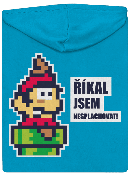 Nesplachovat dámská mikina na zip Blue Atol