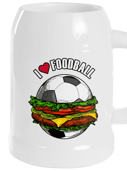 Foodball půllitr White