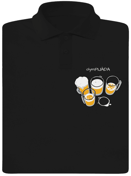 Pijáda pánská polokošile Black