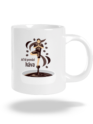 Káva provází velký hrnek White