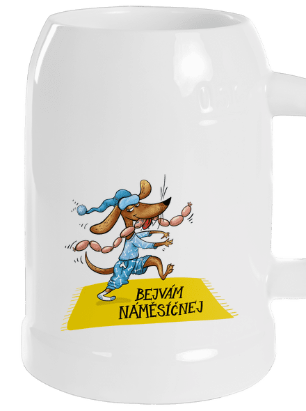 Bejvám náměsíčnej půllitr White