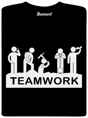 Flákači pánské dlouhý rukáv Black