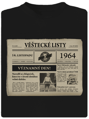 Věštecké listy pánské sportovní tričko Black