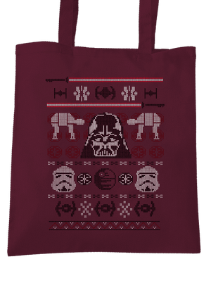 Vader na svetru taška Burgundy