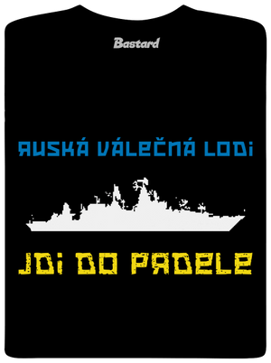 Ukrajina - Loď pánské tričko Black