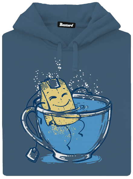 Relax dámská mikina klokanka Denim