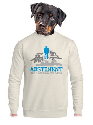 unisex mikina bez kapuce