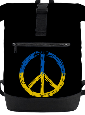 Ukrajina - Peace batoh Black