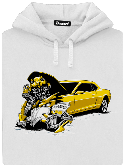 Jak na to dámská mikina klokanka White