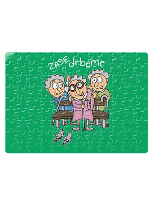 Zase drbeme puzzle White