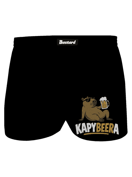 Kapybeera pánské trenky Black
