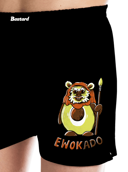 Ewokado pánské trenky Black