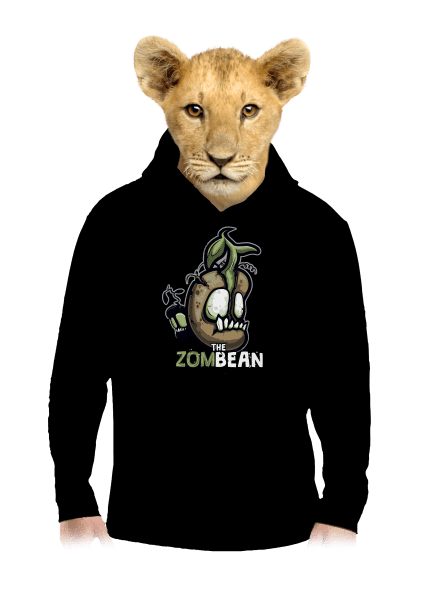 Zombean dětská mikina klokanka Black