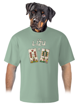 unisex tričko oversized