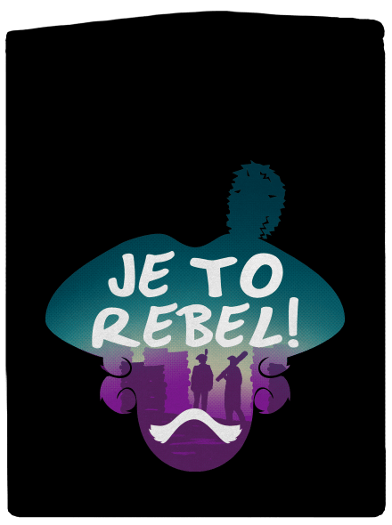 Je to rebel dámská mikina na zip Black