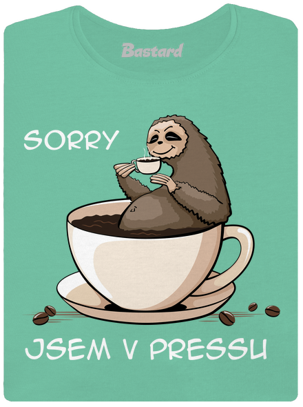 V pressu dámské tričko premium Mint Mal