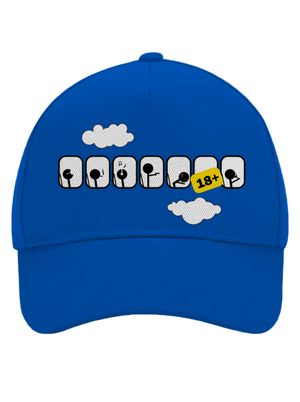 Letadlo kšiltovka baseballka Bright Royal