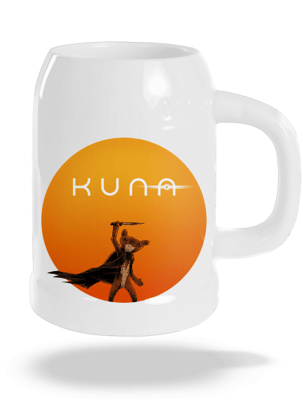 Kuna půllitr White
