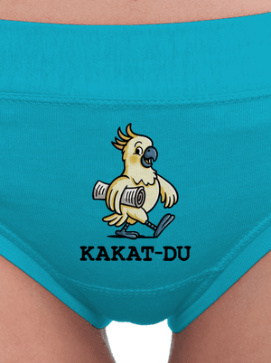 Kakat-du dámské kalhotky Turquoise