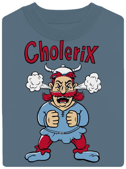 Cholerix unisex mikina bez kapuce Nordic Blue