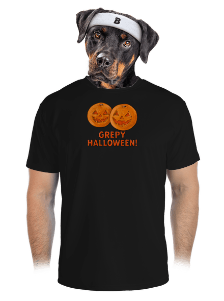 Grepy Halloween pánské sportovní tričko Black