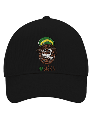 Hašiška kšiltovka baseballka Black