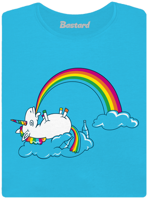 Tajemství duhy dámské tričko Blue Atol