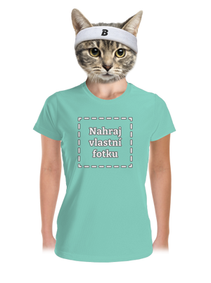 Vlastní potisk dámské sportovní tričko Mint Mal