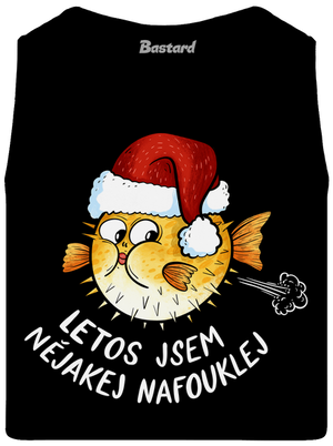 Jsem nafouklej pánské tílko Black
