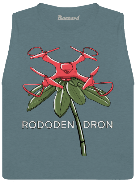 Rododendron dámské tílko volné Heather Deep Teal