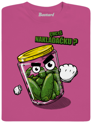 Nakládačka dětské tričko Fuchsia