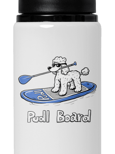 Pudl board lahev na vodu White