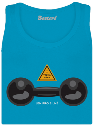 Těžká váha dámské tílko klasické Blue Atol