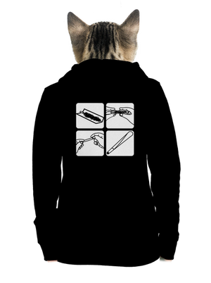 Joint dámská mikina na zip Black