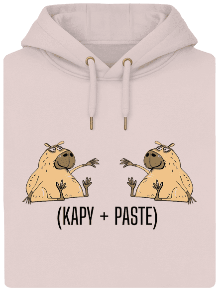 Kapy paste unisex mikina premium Rose Chalk