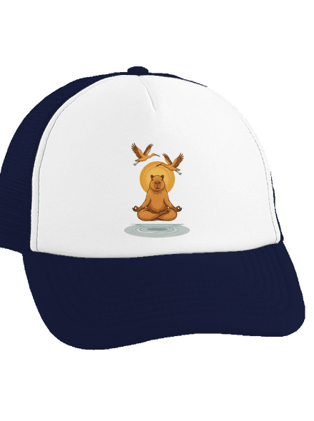 Jsem v zenu kšiltovka truckerka French Navy cap