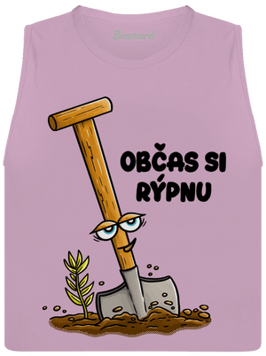 Občas si rýpnu dámské tílko volné Lilac